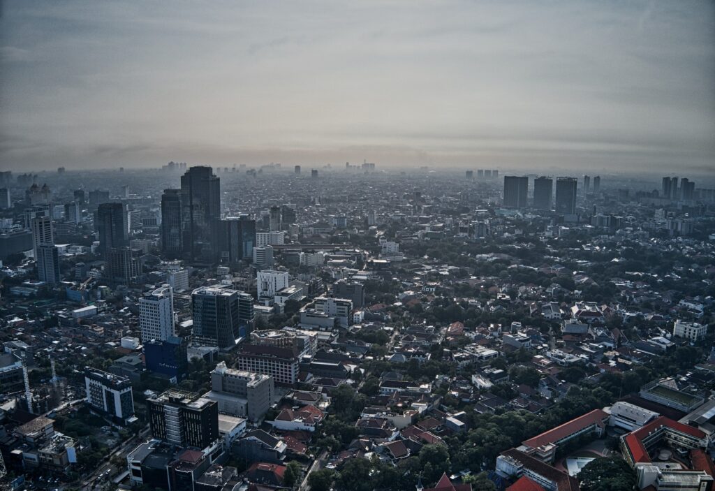 Polusi udara yang ada di kota Jakarta