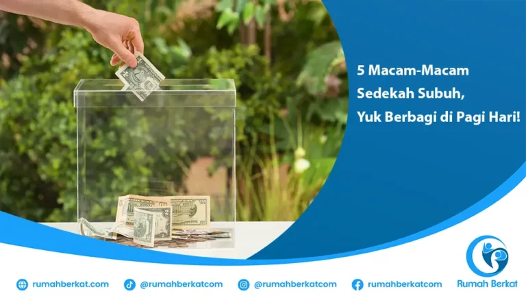 Macam-Macam Sedekah Subuh - seseorang sedang memasukan uang sedekah ke dalam kotak