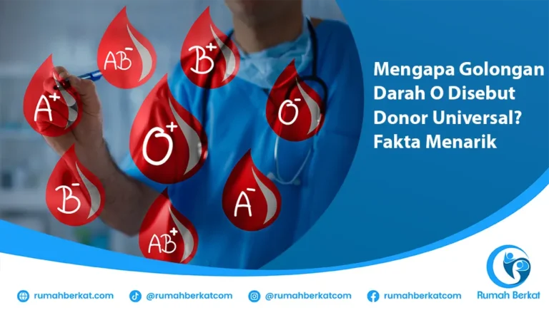 Mengapa Golongan Darah O Disebut Donor Universal