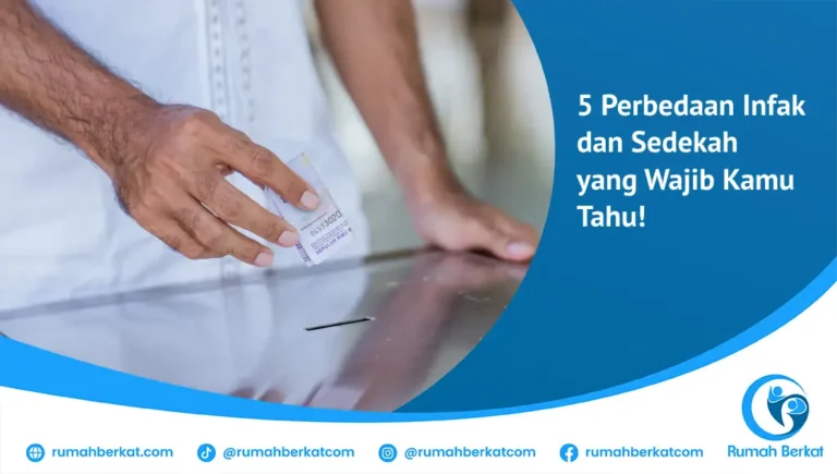 5 Perbedaan Infak dan Sedekah