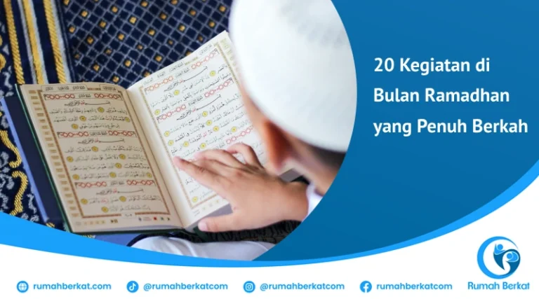 20 Kegiatan di Bulan Ramadhan