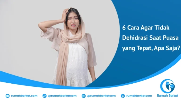 cara agar tidak dehidrasi saat puasa