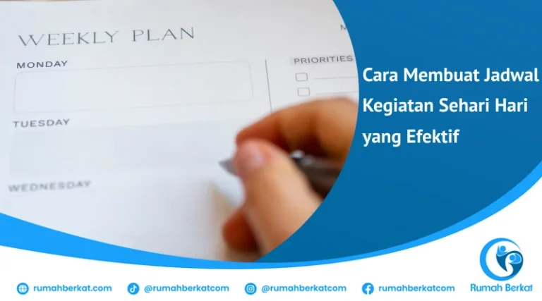 Pelajari cara membuat jadwal kegiatan sehari hari agar lebih produktif. Ikuti langkah-langkah mudah yang dapat membantu kamu mengatur waktu dengan baik.