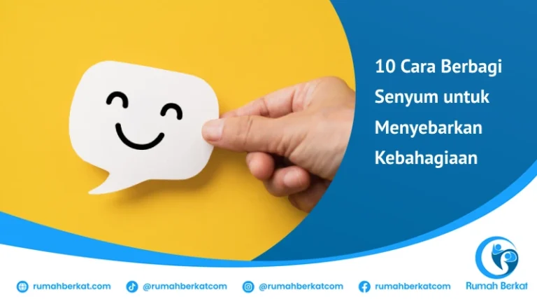 cara berbagi senyum