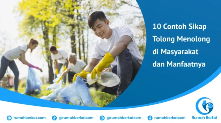 contoh sikap tolong menolong di masyarakat