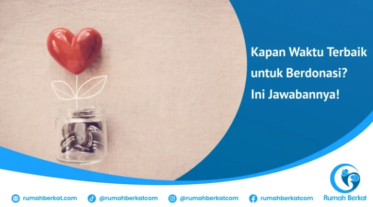 kapan waktu terbaik untuk berdonasi