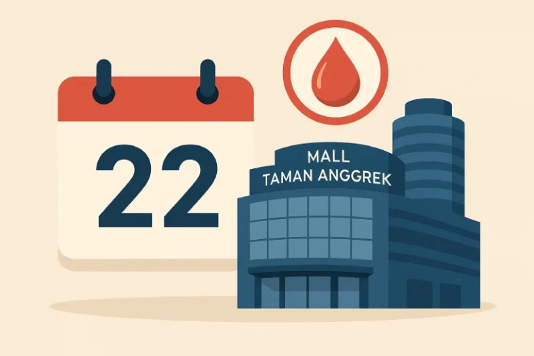 Jadwal Donor Darah di Mall Taman Anggrek Hari Ini 22 Juni 2025