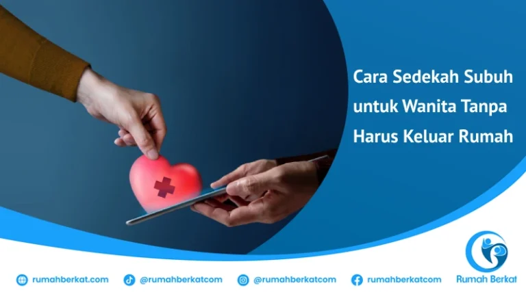 cara sedekah subuh untuk wanita