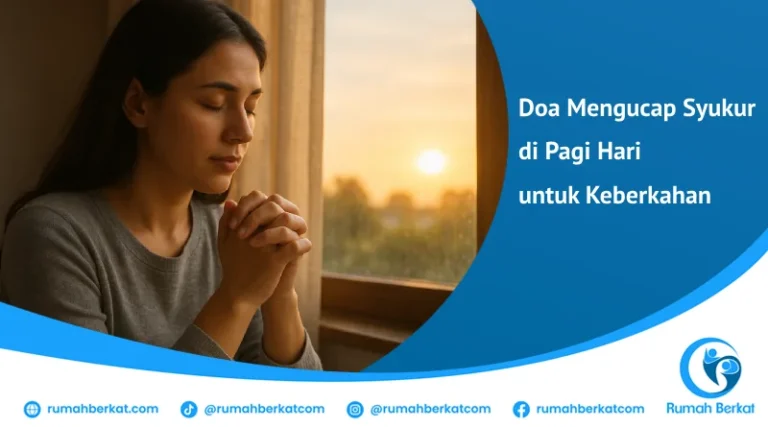 doa mengucap syukur di pagi hari