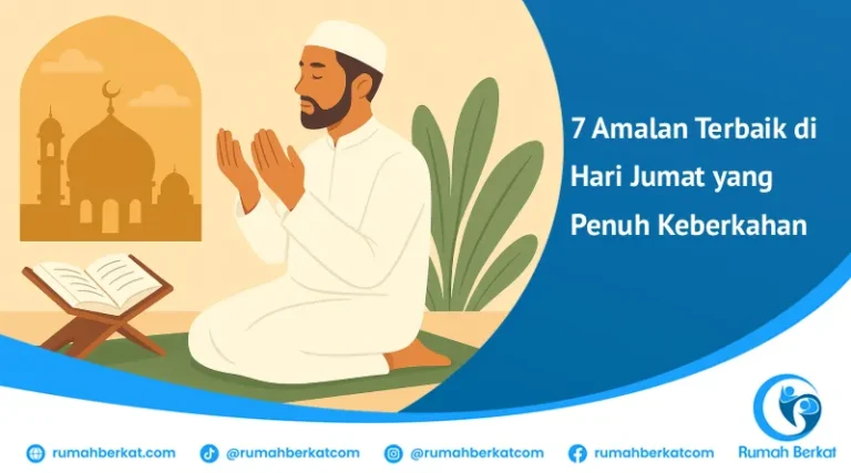 Seorang pria membaca Al-Qur'an di masjid dengan khusyuk pada pagi Jumat, menunjukkan salah satu amalan terbaik di hari Jumat yang penuh berkah.
