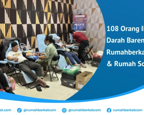 Donor Darah Bareng Rumahberkat.com