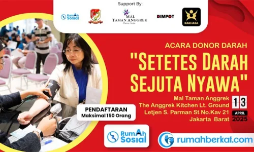 Ayo Ikuti Jadwal Donor Darah Jakarta Barat 13 April 2025 Bersama Rumahberkat.com!