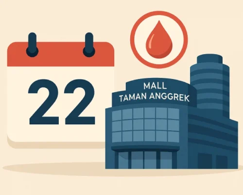 Jadwal Donor Darah di Mall Taman Anggrek Hari Ini 22 Juni 2025