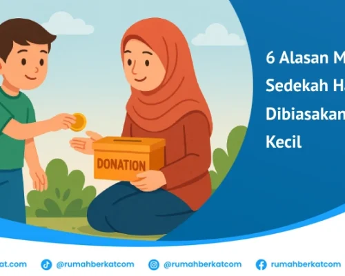 Sedekah harus dibiasakan sejak dini