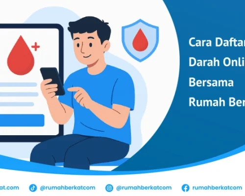 cara daftar donor darah online bersama Rumah Berkat