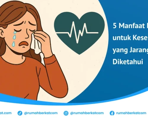 Manfaat nangis terletak pada kemampuannya menyentuh dimensi fisik dan psikologis, sebagai cara alami tubuh merespons beban batin, menjaga keseimbangan emosi, dan memulihkan ketenangan dari dalam.